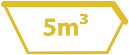 Locação de Caçamba de Entulho 5m3